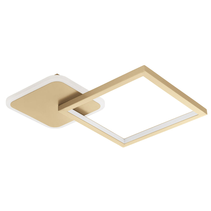 Eglo Deckenlampe Deckenleuchte LED Gafares Fernbedienung gold Aluminium 33 cm - 9008606241033