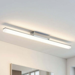 B-Ware Lindby Deckenleuchte Levke LED Lampe dimmbar IP44 Badezimmer Leuchte 75cm weiß