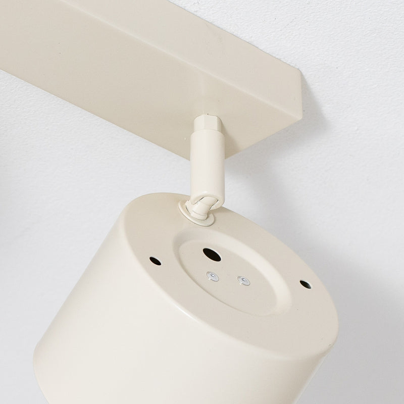 Deckenspot Chloe verstellbar 2-flammig beige Stahl dimmbar GU10 15W LED - 5902553234985