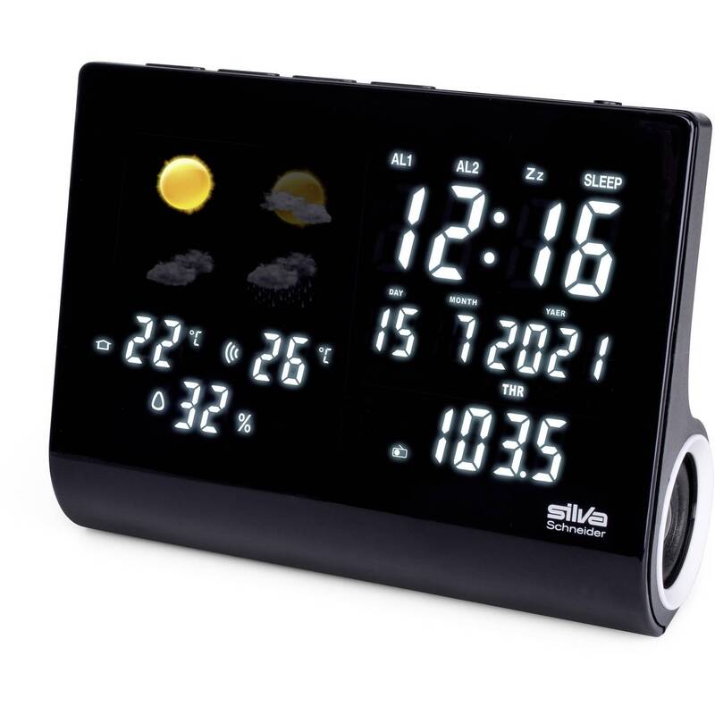 Silva Schneider UR-WS 1500 Radiowecker UKW Akku-Ladefunktion Weckfunktion Radio - 9004489410993