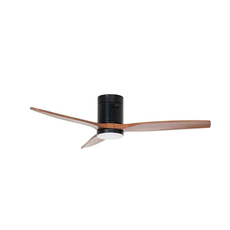 Lucande Deckenventilator Brinia Holz Ø132cm CCT Ventilator Fernbedienung Leuchte - 4255830910784