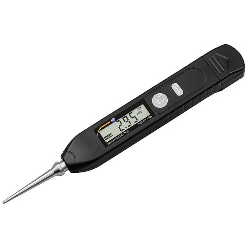 PCE Instruments Beschleunigungsaufnehmer PCE-VT Messgerät Schwingungsmesser - 4250348718365