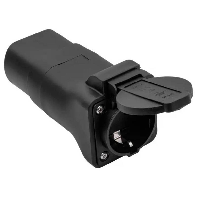 Akyga Ladekabel Adapter Stromadapter Typ 2 Schuko Schwarz AK-SC-E29 1phasig 13A - 5906708750986