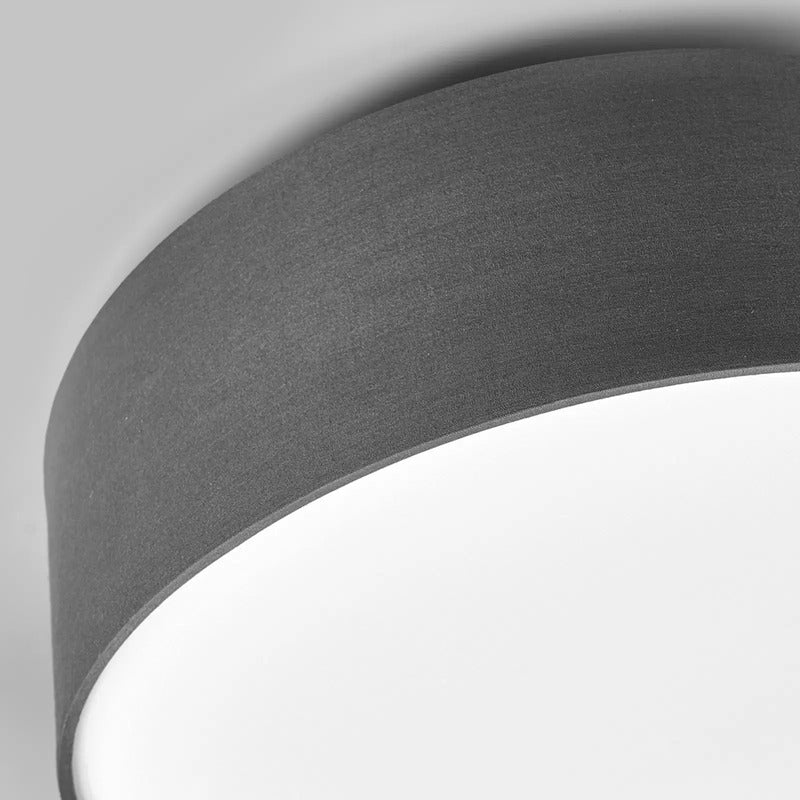 Lindby Deckenlampe Sebatin Deckenleuchte Hängelampe Lampe Leuchte E27 Ø40cm grau - 4251096503128