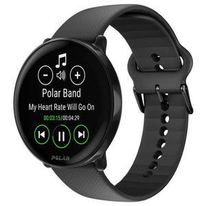 D-Ware Polar Sportuhr Fitnessuhr Ignite 3 GPS Schwarz S/L mit Touchscreen und Akku