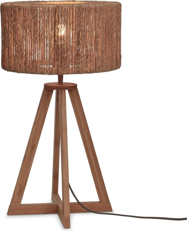 GOOD & MOJO Tischleuchte Lampe Leuchte guazu Bambus Jute SIEHE TEXT/FOTO - 8716248090667