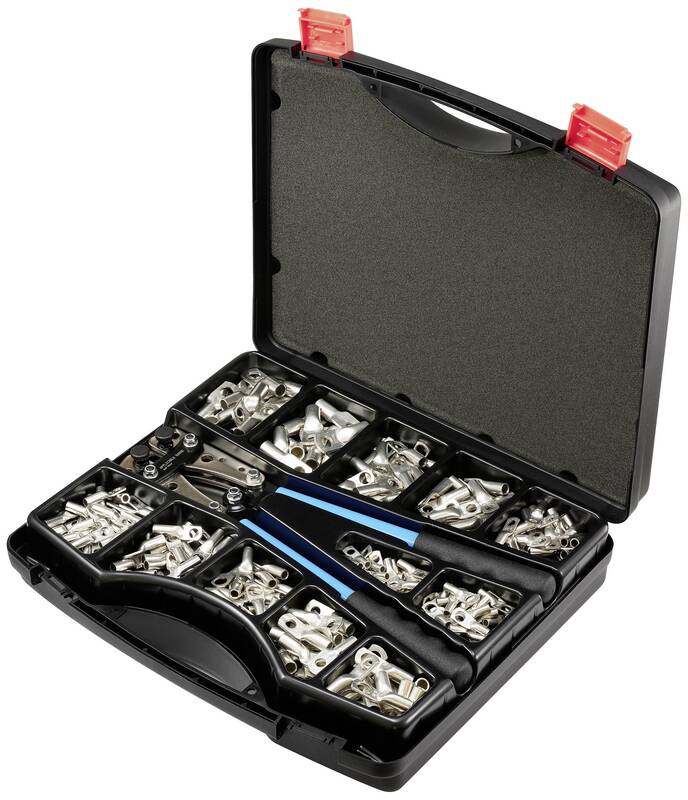 TRU COMPONENTS TC-11894512  Rohrkabelschuhsortiment Rohr SIEHE TEXT/FOTO - 4064161295916