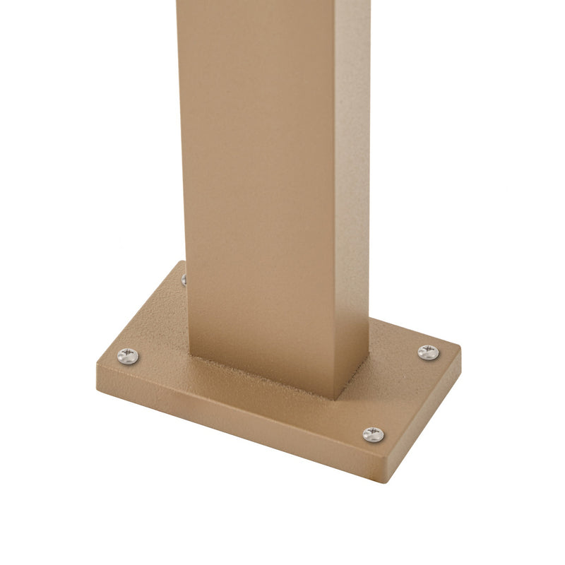 Lucande Wegeleuchte Ferda LED Gartenleuchte Pollerleuchte dimmbar braun 100cm - 4255830907012