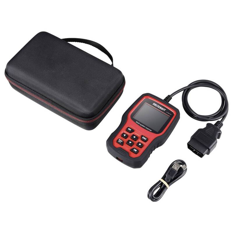 VOLTCRAFT VC-OBD-9770 OBD II Diagnosetool VC-14616095 KFZ-Messgerät Messgerät - 4064161295381