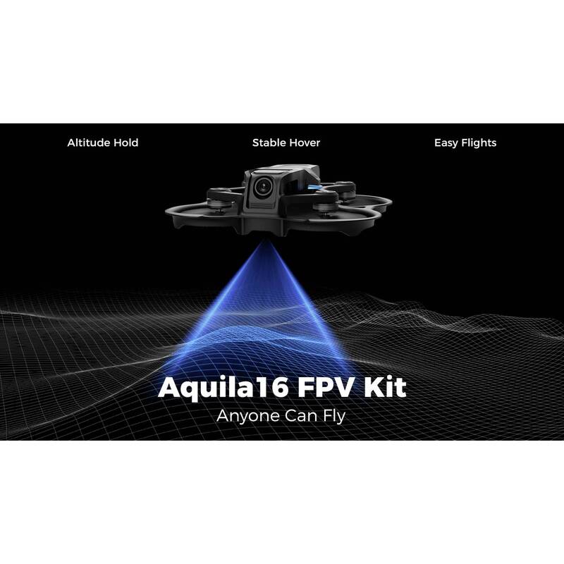 BETAFPV Race Copter Aquila16 FPV Kit Quadrocopter RtF FPV Racing 130mm 47g - 0735133999906