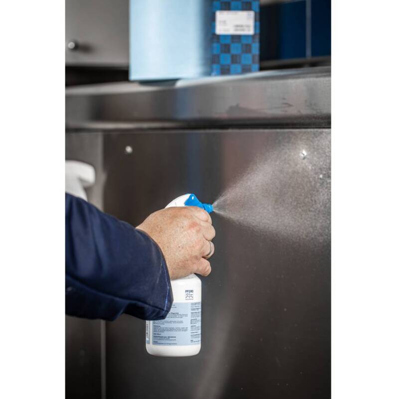 PFERD Pflegemittel Edelstahlreiniger Reinigung INOX SHINER IS-S 500 ml 5 STÜCK - 4007220027332