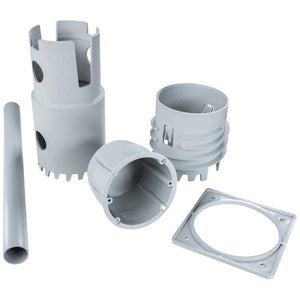 B-Ware Kopos Großdose KEFZ 80/VDZ_KB Außendämmung 850° Hellgrau Ø73mm 80 mm 1 Set