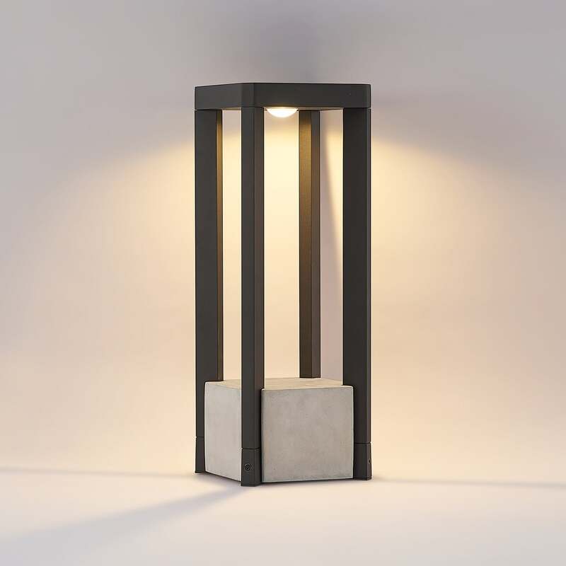 Lucande Kalisa LED Garten Leuchte Dark Grey Leuchte Lampe Außenleuchte LED - 4251911703344