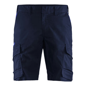 B-Ware Blakläder Shorts Hose Arbeitshose Stretch Marineblau Kornblau Größe 56