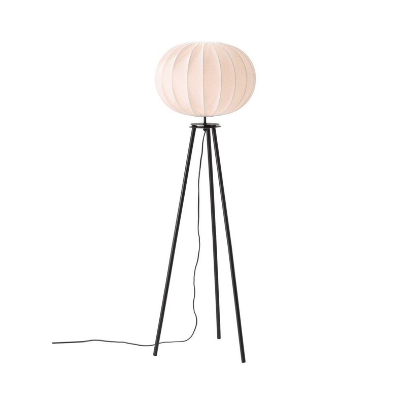 PR Home Stehleuchte Lampe Base E27 Standleuchte schwarz matt weiß - 7330976143306