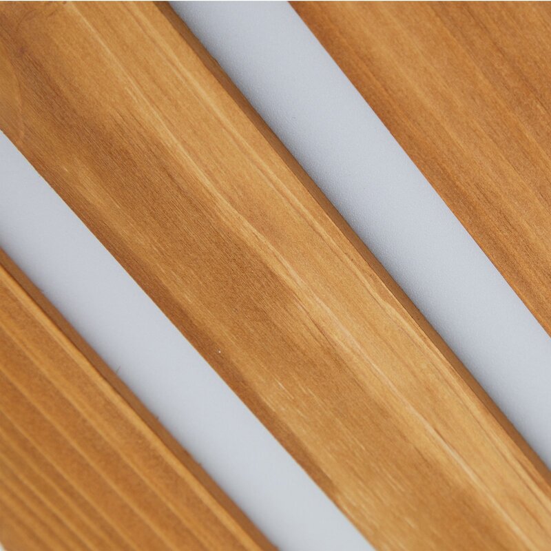 Lindby LED-Deckenlampe Nesaja schwarz Holz 98cm dimmbar 31W 3500lm - 4251911798265