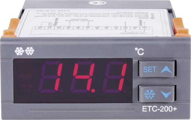 Voltcraft Temperaturregler ETC-200+ - NTC Temperatursteuerung  -40 bis +120 °C - 4016138734980