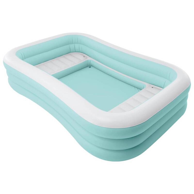 Intex Aufblasbarer Familienpool Swim Center Family Lounge Pool 780l 264x165cm - 6941057430546
