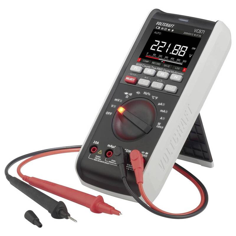 VOLTCRAFT VC871 Hand-Multimeter digital Datenlogger CAT III 1000 V CAT IV 600 V - 4064161218083