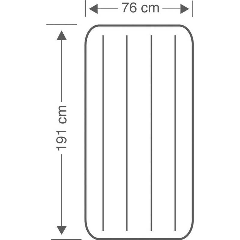 Intex 64756 DuraBeam Classic Cot-Size Luftbett Luftmatratze Matratze 4 STÜCK - 6941057412436