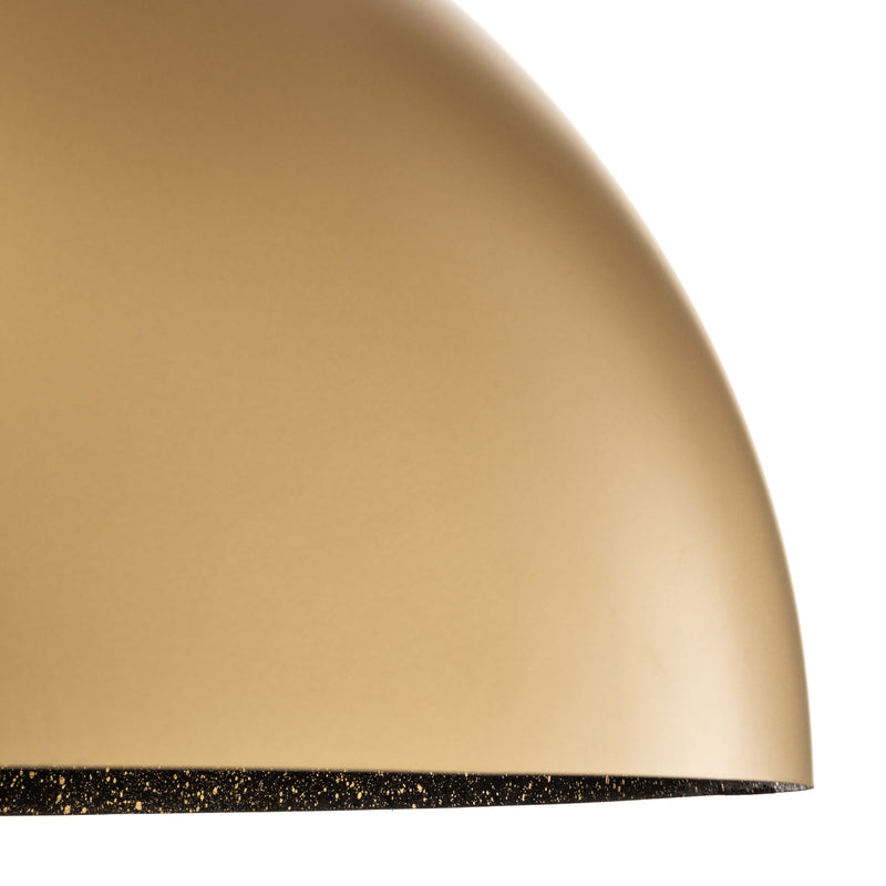 Hängeleuchte Fera gold schwarz gesprenkelt dimmbar Lampe Ø90cm Made in Europe - 5907554418716