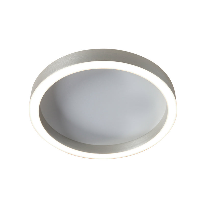 Steinhauer Deckenlampe Ringlux LED Lampe dimmbar warmweiß Metall Ø30cm grau - 8712746180916