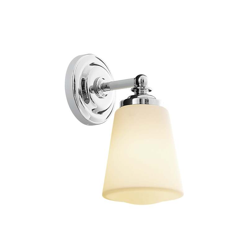 Arcchio Wandleuchte Mahdi LED Wandlampe dimmbar chrom IP44 11cm Badezimmerlampe - 4251096591538