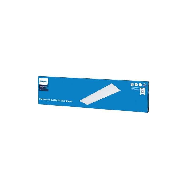 Philips LED Deckenlampe Deckenleuchte ProjectLine 36W 3200lm weiß 120x30cm Licht - 8719514955318