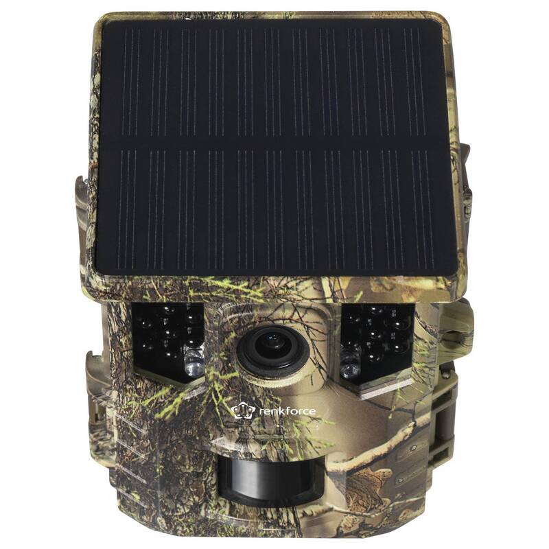 Renkforce Wildkamera RF-HC-800 32 Megapixel WLAN Solarladegerät wasserdicht grün - 4064161335834