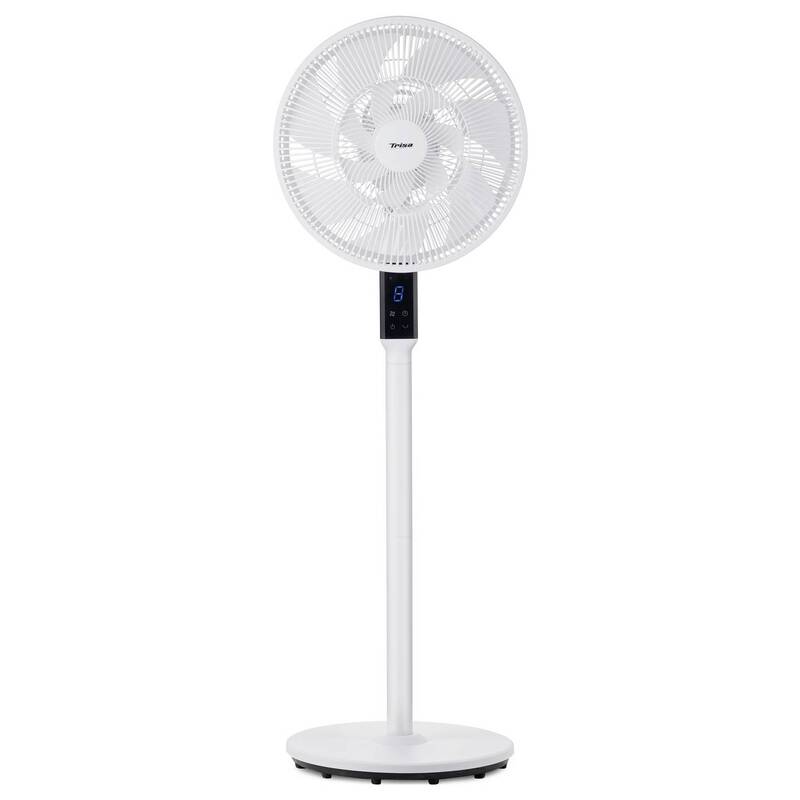Trisa Turmventilator Ventilator 40W 9 Geschwindigkeitsstufen Fernbedienung - 7640372440436
