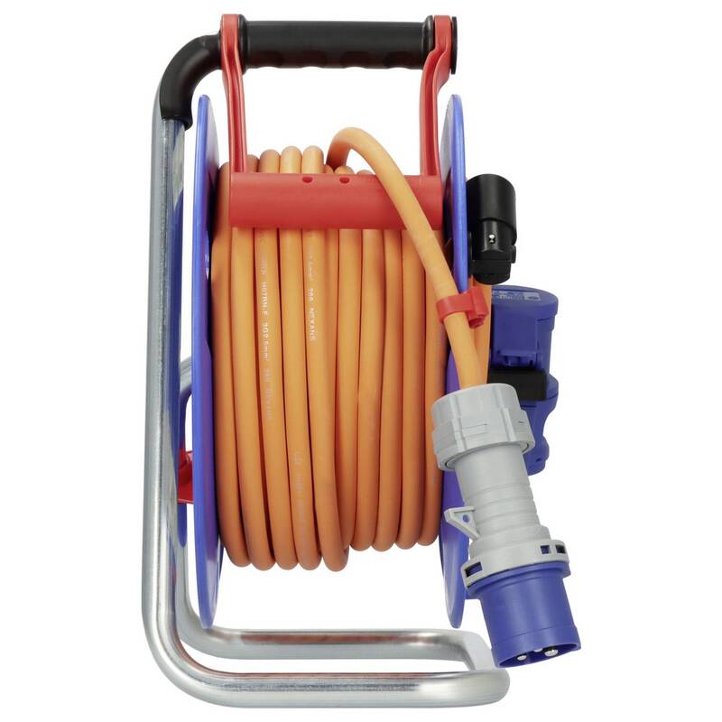 Brennenstuhl Camping-Kabeltrommel 25m CEE-Stecker 16A 3polig orange IP44 6,68kg - 4007123700172