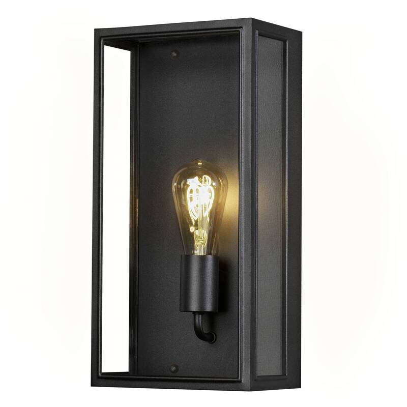 Konstsmide Außenwandleuchte Wandleuchte Carpi 7349-750 LED Gartenlampe schwarz - 7318307349757