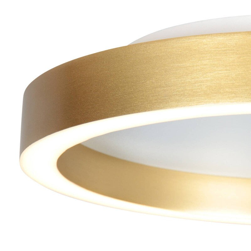 Steinhauer Ringlux Gold-coloured LED Ceiling Lamp, Ø 30 Cm, Metal, 2,700 K - 8712746180909