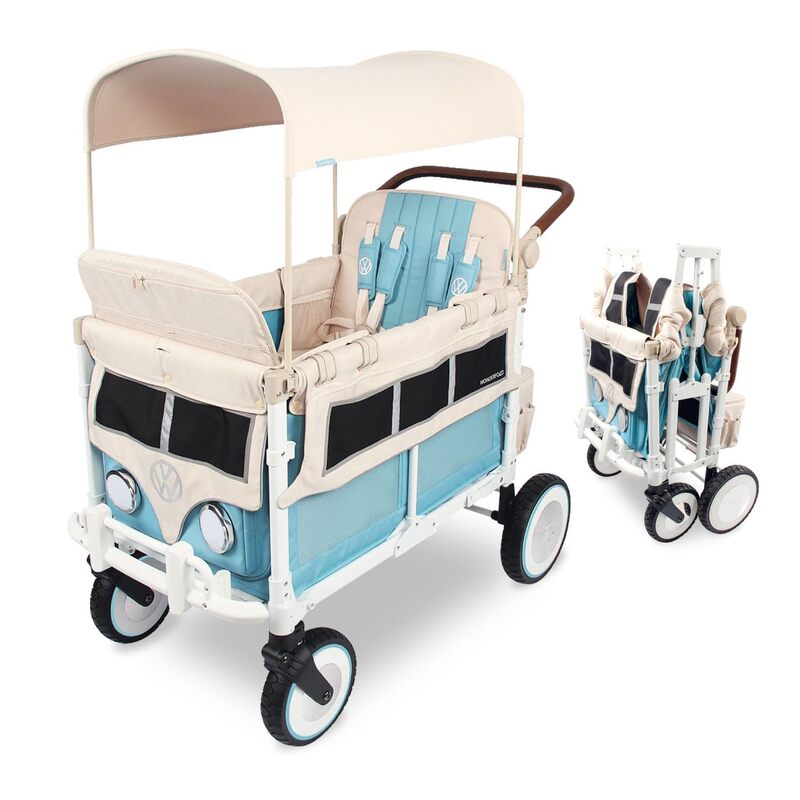 WonderFold Räder für Kinderwagen Volkswagen W4 KinderVan Blue SIEHE TEXT/FOTO - 0604085012103