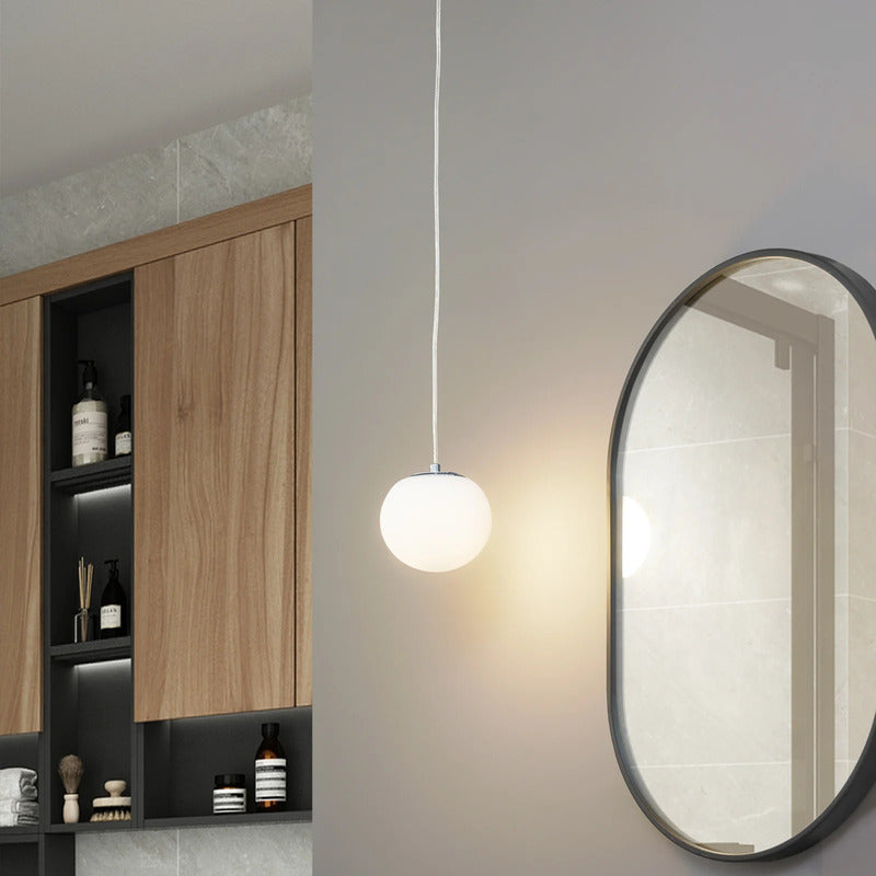 Lucande Hängelampe Hängeleuchte Bidolo LED Pendelleuchte dimmbar chromfarben - 4251911776355