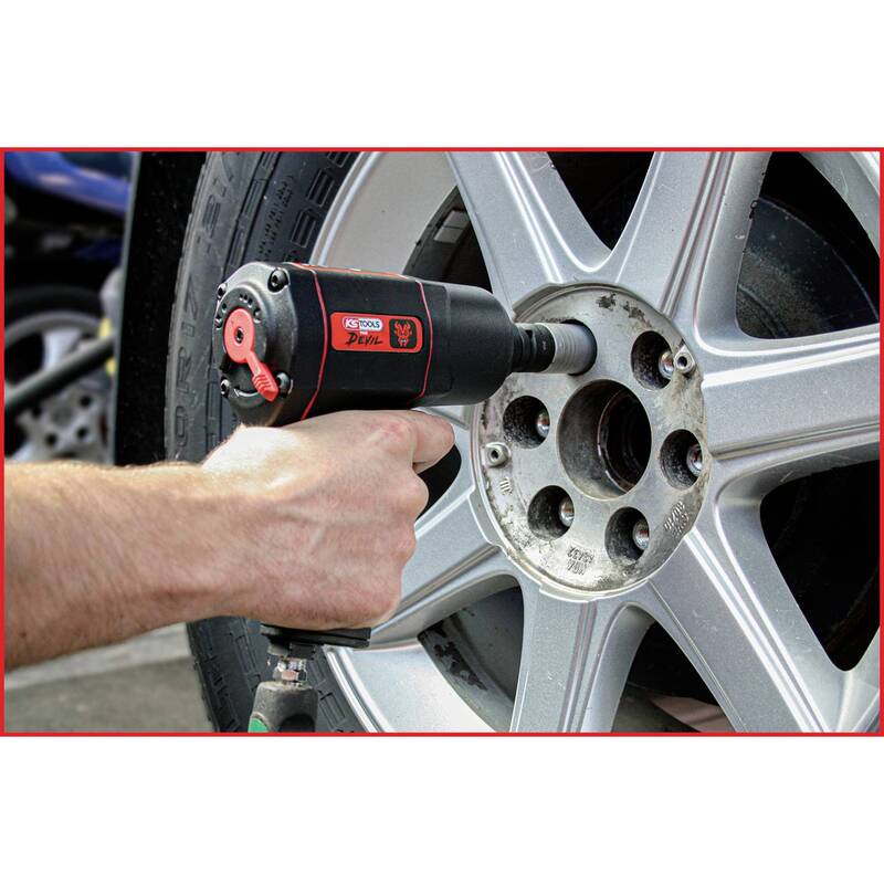 KS-Tools Druckluft-Schlagschrauber Alu 515.1200  THE DEVIL SIEHE TEXT/FOTO - 4042146032848