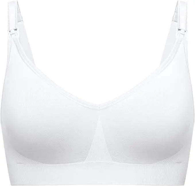 Bravado BH Bustier Still BH Nahtlos Umstands BH Weiß 2XL Verstellbar Komfort - 0807978128787