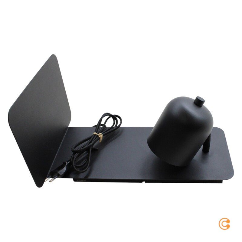 Paulmann Wandleuchte Wandlampe Malena Leselicht USB Ablage schwarz matt Metall - 4000870710999