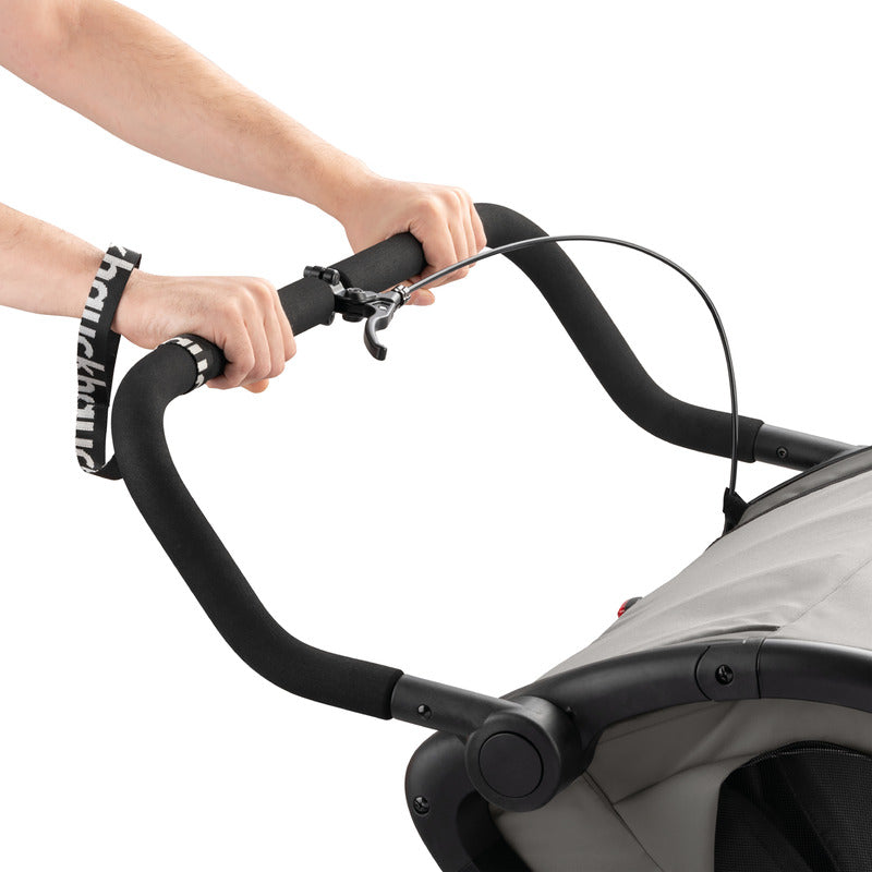 Hauck Fahrradkinderanhnger Bike N Walk Duo, Für 2 Kinder, Inkl. Deichsel - 4007923515082