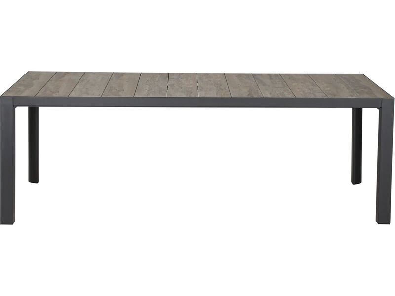 Siena Garden Gartentisch Silva Rechteckig Keramik Anthrazit 100x220cm für 8 - 4055938013109