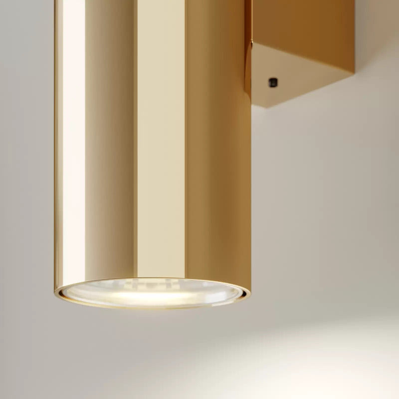 Euluna Wandlampe Marion messing LED Wandleuchte Leuchte Lampe Spot Licht 2-flg - 4251911797466