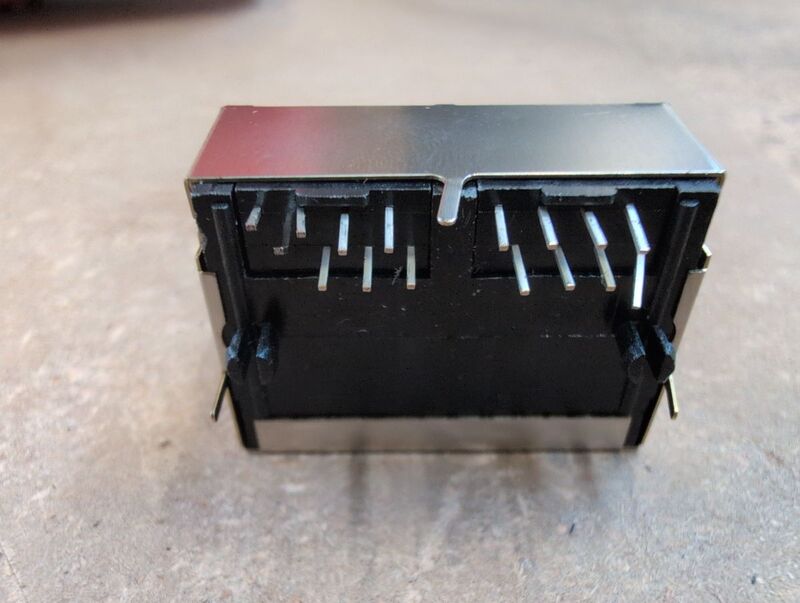 Econ connect RJ45-Steckverbinder 3012S02 2-Port Buchse Einbau horizontal Metall - 2050002926592