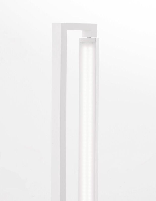 Nova Luce Stehlampe Standleuchte LED LINE Weiß Warmweiß Wohnzimmer DEFEKTWARE - 5212017426369