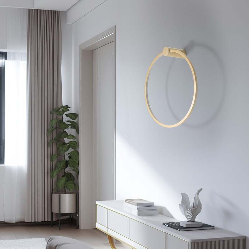 Milagro Wandleuchte Saturno LED Lampe gold 50cm 25W 4000K IP20 Metall Leuchte - 5902693788515