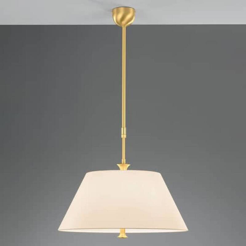 Hufnagel Hängeleuchte Royce Deckenlampe Pendelleuchte E27 creme höhenverstellbar - 4011868656519