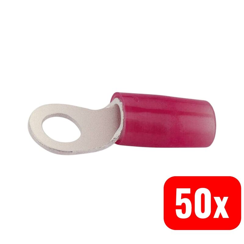 Vogt Verbindungstechnik Ringkabelschuh 3671A Elektrolytkupfer teilisoliert 10mm² - 2050000237997