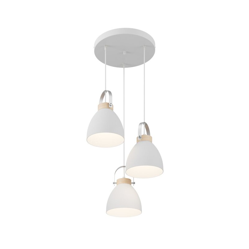 Euluna Pendelleuchte Bergen Pendelleuchte Lampen Leuchten dreiflammig E27 rund - 5907687431811