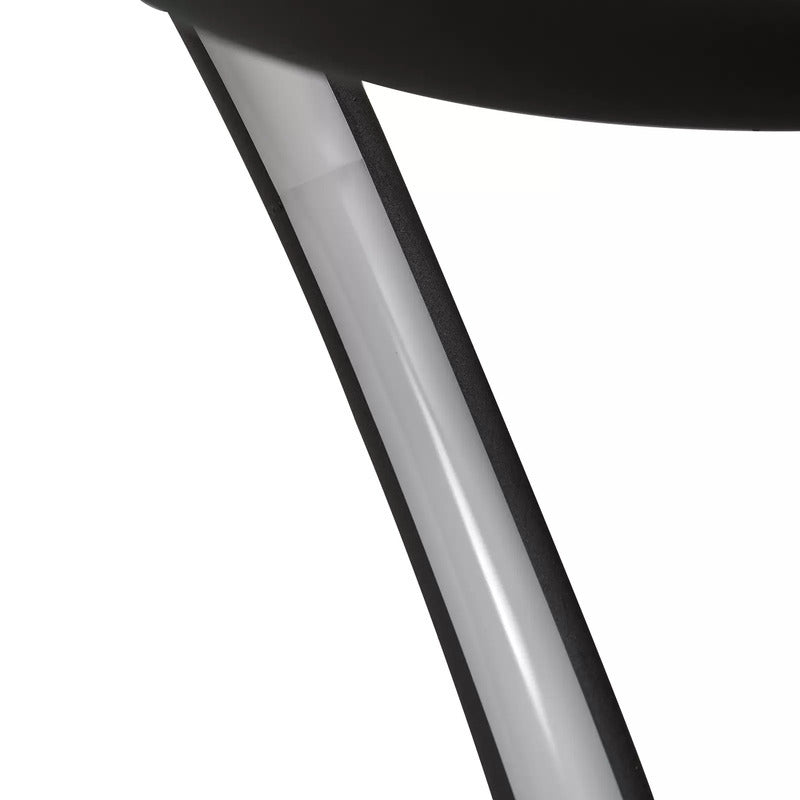 Lindby LED-Deckenventilator Lomata Deckenventilator Venti schwarz leise Ø 23 cm - 4251911780093