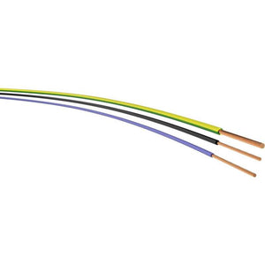B-Ware Aderleitung Installationsleitung VER H07V-K Kupferleiter Hellblau 1x1.50mm² 100m