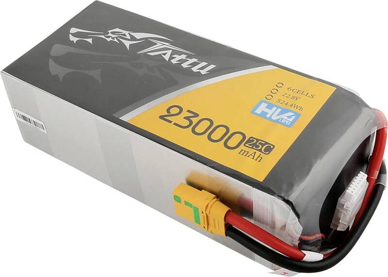 Tattu LiPo 25 C Softcase XT90-S Modellbau-Akkupack Modellbauakku Akku 4 STÜCK - 6928493322581